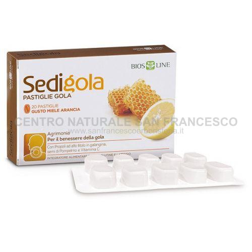 Apix Sedigola pastiglie miele e arancia