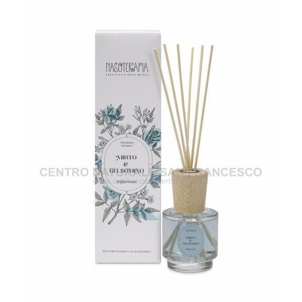 Mirto e gelsomino diffusore con bastoncini 100 ml