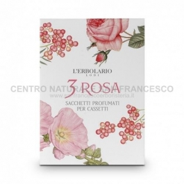 3 Rosa sacchetto per cassetti L'ERBOLARIO