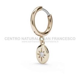 Orecchino singolo Aria oro VERAME'