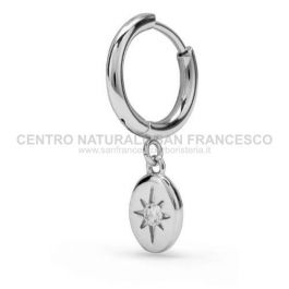 Orecchino singolo Aria argento VERAME'