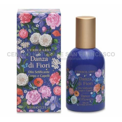 Danza di Fiori olio setificante per il corpo e i capelli L'ERBOLARIO