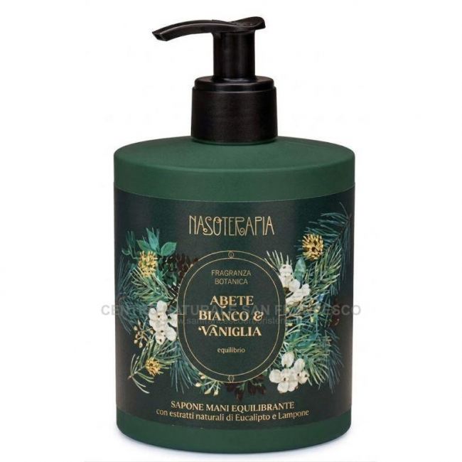 Abete bianco e vaniglia sapone per le mani